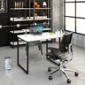 Escrivaninha Mesa Escritório Office Estilo Industrial 90cm Kuadra - 6