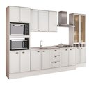 Ver imagem 7 de Cozinha Completa Milla Perfect 15 Portas 3 Gavetas MDF 340cm Branco