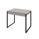 Ver imagem 2 de Escrivaninha Mesa Escritório 90cm 2 Gavetas Kuadra