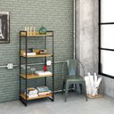 Ver imagem 6 de Estante para Livros Industrial 145cmx60cm 4 Prateleiras Kuadra
