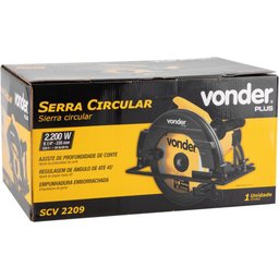 Serra Circular 9.1/4" Scv2209 220V Vonder Pl - 3