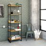 Estante para Livros Industrial 187cmx60cm 5 Prateleiras Kuadra - 6