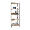 Estante para Livros Industrial 187cmx60cm 5 Prateleiras Kuadra - 2