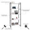 Estante para Livros Industrial 187cmx80cm 5 Prateleiras Kuadra - 5