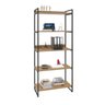Estante para Livros Industrial 187cmx80cm 5 Prateleiras Kuadra - 2