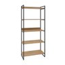 Estante para Livros Industrial 187cmx80cm 5 Prateleiras Kuadra - 3