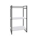 Ver imagem 3 de Estante para Livros Industrial 104cmx60cm 3 Prateleiras Kuadra