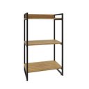 Ver imagem 3 de Estante para Livros Industrial 104cmx60cm 3 Prateleiras Kuadra