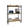 Estante para Livros Industrial 104cmx80cm 3 Prateleiras Kuadra - 2