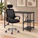 Ver imagem 1 de Mesa Star 110 Industrial com Cadeira Diretor