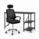 Ver imagem 2 de Mesa Star 110 Industrial com Cadeira Diretor