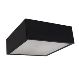 Palfon Quadrado de Aluminio Preto 20cm - 1
