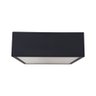 Palfon Quadrado de Aluminio Preto 20cm - 4