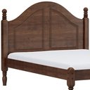 Ver imagem 6 de Cama Casal de Madeira Maciça Provençal para Colchão 138x188 Zahav F06 Café - Lyam Decor