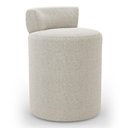 Ver imagem 1 de Puff Decorativo Orgânico Living Aegon Minimalista Bouclê Bege - Desk Design