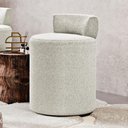 Ver imagem 3 de Puff Decorativo Orgânico Living Aegon Minimalista Bouclê Bege - Desk Design