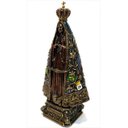 Ver imagem 2 de Estatua de Nossa Senhora Aparecida Brasil Veronese 04135a Bronze