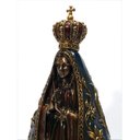 Ver imagem 3 de Estatua de Nossa Senhora Aparecida Brasil Veronese 04135a Bronze
