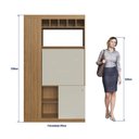 Ver mais imagens de Armário de Cozinha Multifuncional Smart 