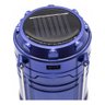 Lampião e Lanterna Led Solar Recarregável - Azul - 7