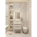 Ver imagem 1 de Espelho Lapidado Bisotê Iluminado com LED Neutro - 40x50cm