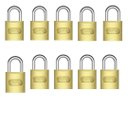 Ver imagem 2 de Cadeado de 25mm com 10 Unidades - Stam