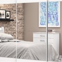 Ver imagem 6 de Guarda Roupa Casal Califórnia 3 Portas e 4 Gavetas com Espelho Carioca Móveis