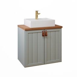 Gabinete Suspenso com Cuba 60cm Brisa Espresso Móveis - 6