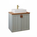 Ver imagem 6 de Gabinete Suspenso com Cuba 60cm Brisa Espresso Móveis