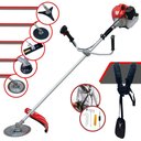 Ver imagem 1 de Roçadeira Profissional Anmax Cg430-p À Gasolina 43cc 2hp Multifuncional 5 Opções de Corte