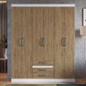 Guarda Roupa Casal 6 Portas 3 Gavetas  - 1