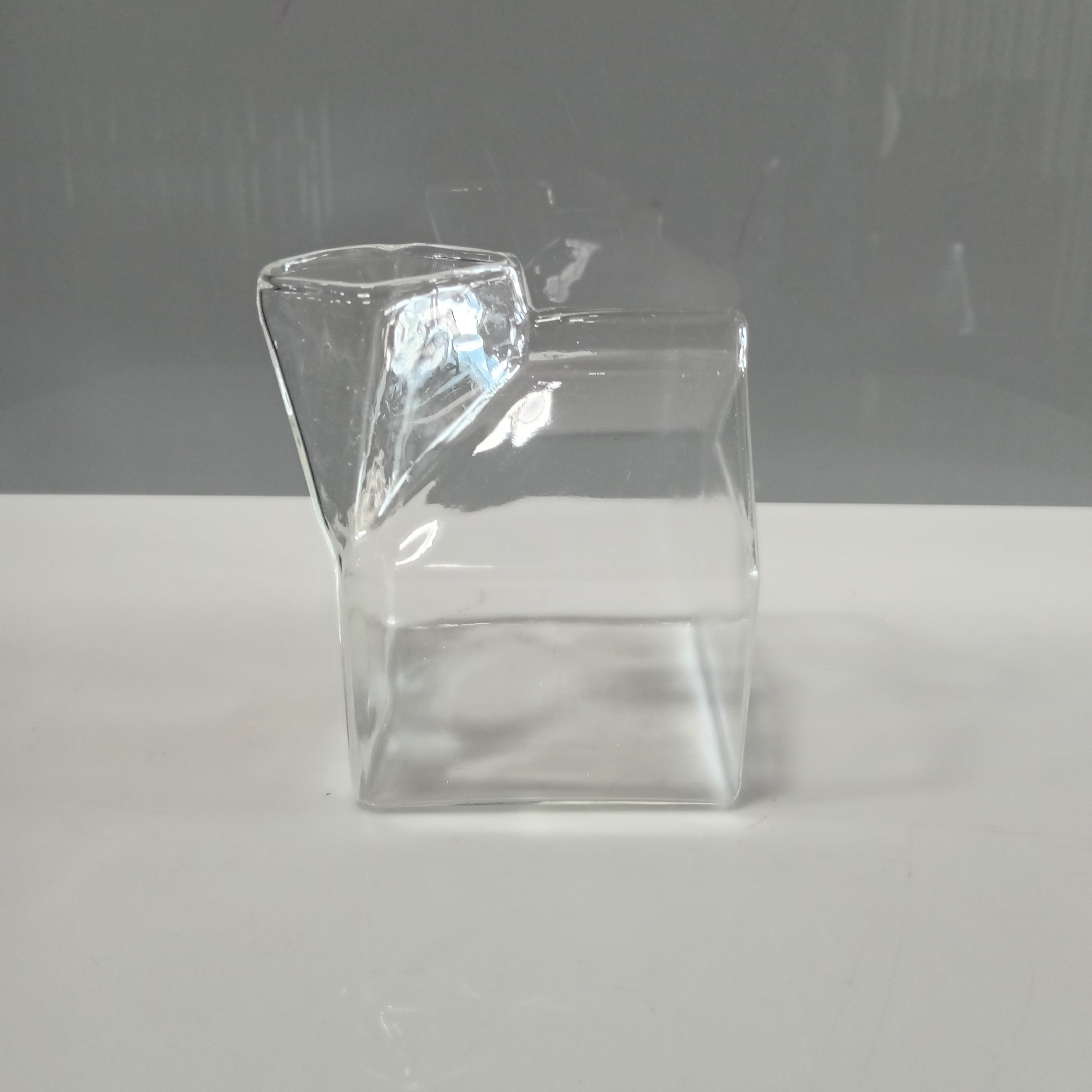 Jarra Leiteira Borossilicato 350ml 10x7x9cm Transparente - 4