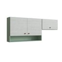 Ver imagem 1 de Armário Aéreo de Cozinha 3 Portas Atena