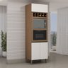 Torre para Cozinha para Microondas e Forno com Adega  - 1