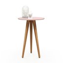 Ver imagem 3 de Mesa Lateral 4601 Pés Palito Sala Rose