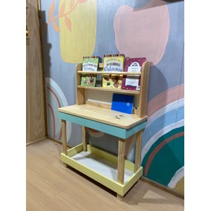Oficina Bancada Organizadora de Livros Fábrica de Casinha