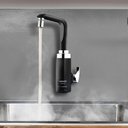 Ver imagem 4 de Torneira Elétrica Essence Mesa 220 Volts 5500 Watts Preto Cromado - 7551037 - LORENZETTI