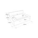 Ver imagem 3 de Bancada em Porcelanato Para Banheiro Completo Alto Padrao 60cm Com Cuba