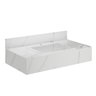 Bancada em Porcelanato para Banheiro 80cm Com Cuba - 3