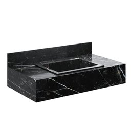 Bancada em Porcelanato para Banheiro 80cm Com Cuba - 2