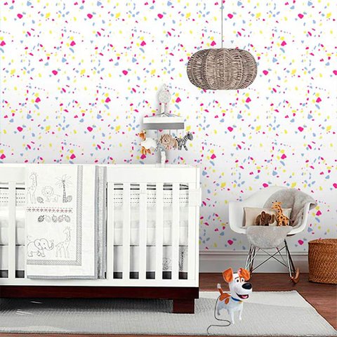 Papel de Parede Infantil - Festa 1 Arte Destaque 3,50 Metros