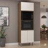 Torre para Cozinha para Microondas e Forno com 3 Portas  - 1