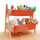 Ver imagem 1 de Cesto Organizador Pratelerinha Infantil Montessori Laranja
