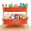 Ver imagem 4 de Cesto Organizador Pratelerinha Infantil Montessori Laranja