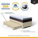 Ver imagem 6 de Cama Box com Colchão de Espuma D33 Pillow Top Comfort Luxo + Auxiliar de Espuma Unique Solteiro 88cm