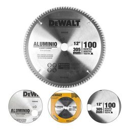 Disco de Corte para Serra 12 Polegadas Dewalt Modelo Dwa03240 Ideal para Alumínio e Não Ferrosos - 1