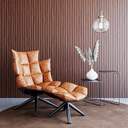 Ver imagem 2 de Painel Ripado em Placa 10,5x270cm (0,28m²) MDF Marrom/Imbuia Moldufama