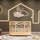 Ver imagem 5 de Berço Evolutivo Redondo Mini Cama 3 em 1 Encanto