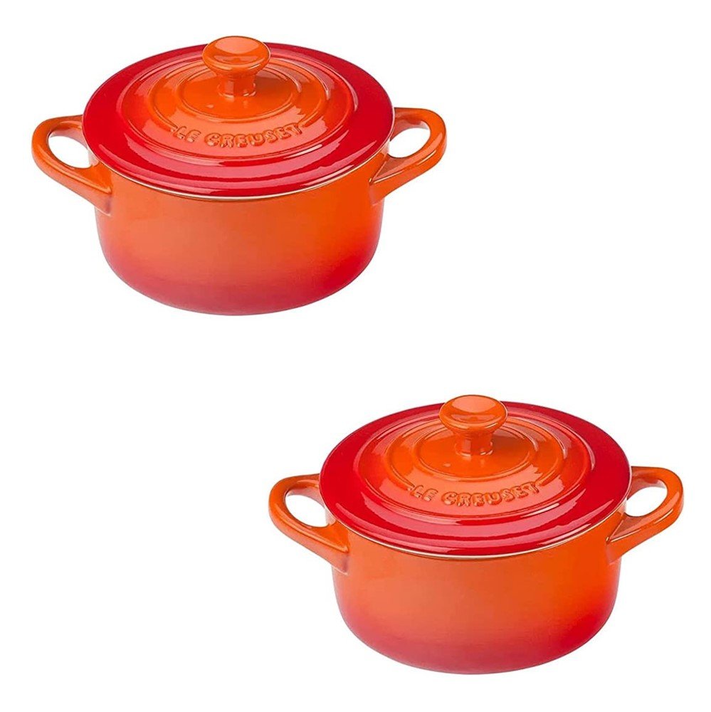 Mini cocotte céramique 10 cm Cassis - 91005000213100 - LE CREUSET