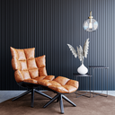 Ver imagem 2 de Painel Ripado em Placa 10,5x270cm (0,28m²) MDF Preto Moldufama